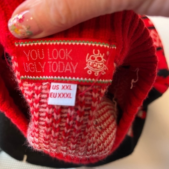 Ugly Christmas sweater women’s. Size XXL. K24. - Picture 4 of 5